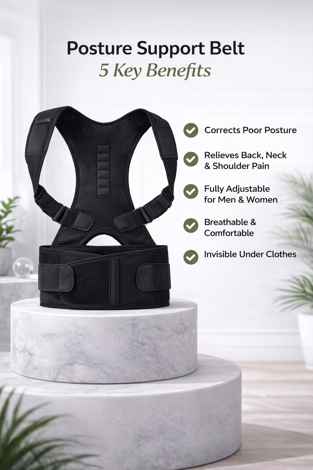 Posture Support Belt