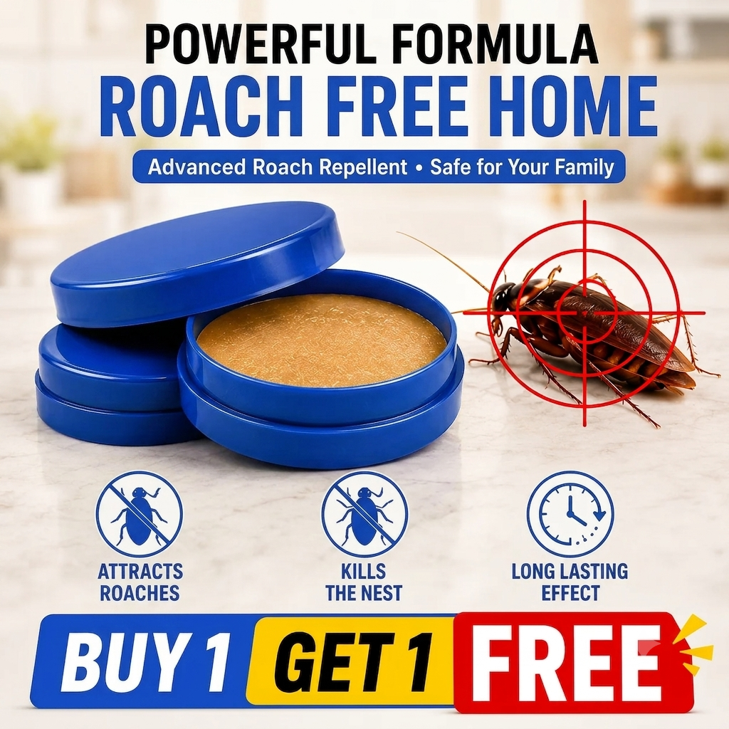 ZORVIA Roach Repellent — Advanced Cockroach Elimination Discs